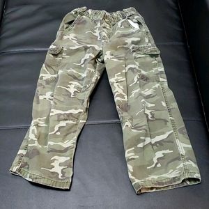 Camo cargo pants